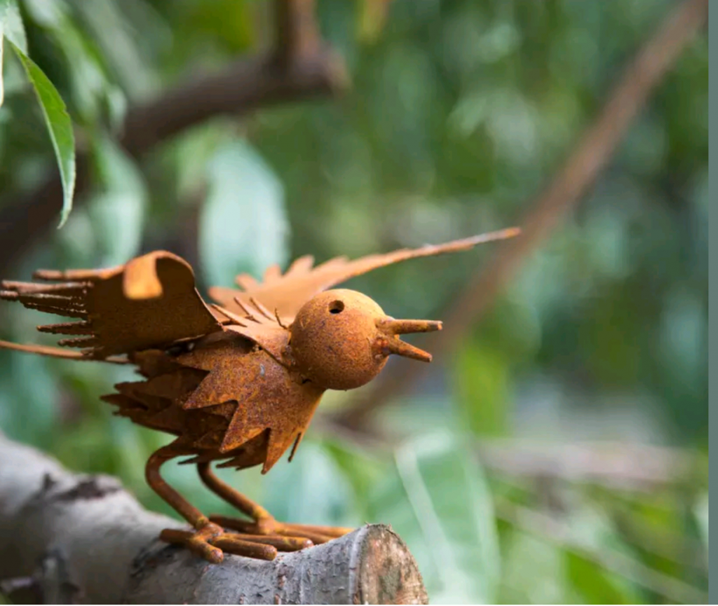 Edelrost Garten Vogel Gartendeko Rost Vogel Deko Garten Vogel Rost 23*